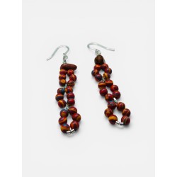 Cercei colorați handmade