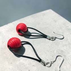 Cercei colorați handmade