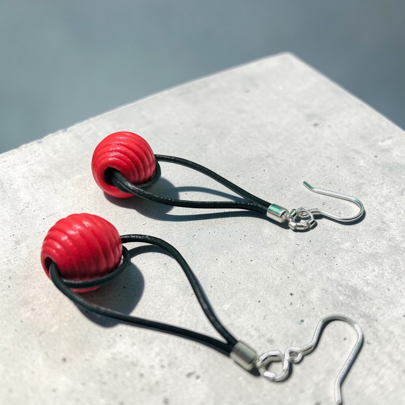 Cercei colorați handmade