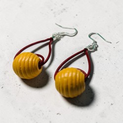 Cercei colorați handmade