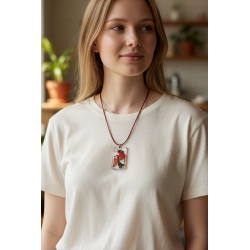 Pandantiv handmade din rășină epoxidică