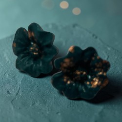 Cercei din lut polimeric.