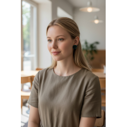 Cercei din lut polimeric.