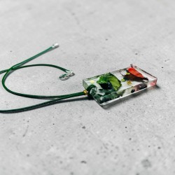 Pandantiv handmade din rășină epoxidică