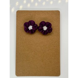 Cercei din lut polimeric.